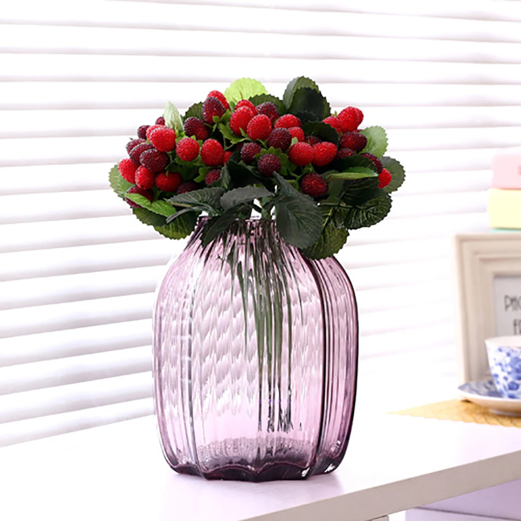 Artificial Fruits Decorative Lifelike Myrica Rubra Simulation Fruits Fake Fruits for Home Decor