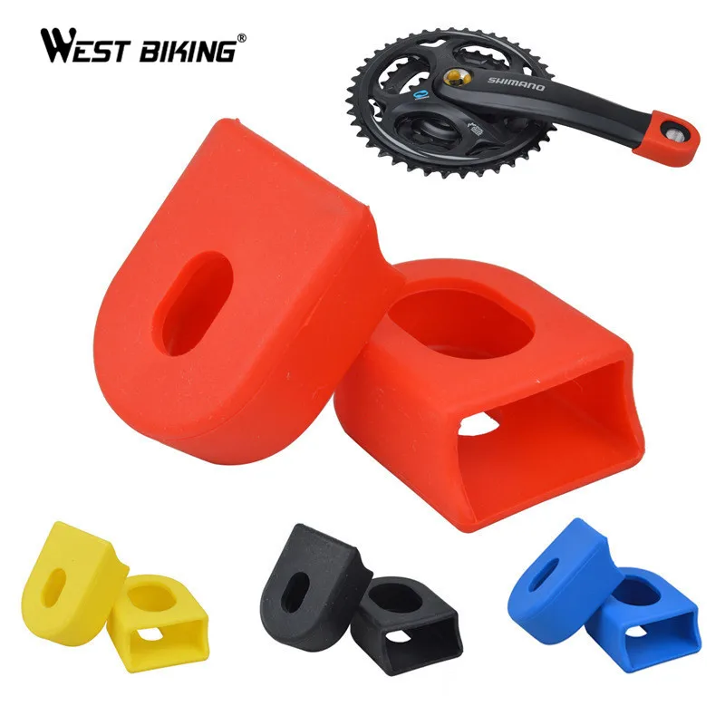 1 Pair Generic Bike Crank Protector Covers Flooding Road MTB Bike Parts Cycling Accessories