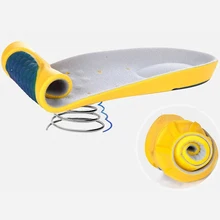 Ортопедические стельки ПУ силиконовая обувь для ухода за ногами вставки амортизация мягкая стелька дышащая Высота Увеличение 1 см Shoepad