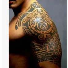 Горячее предложение, 1 шт., Двейн Джонсон, та же рука, 3D тату, стикер, водонепроницаемый, Временные татуировки, большие татуировки для мужчин