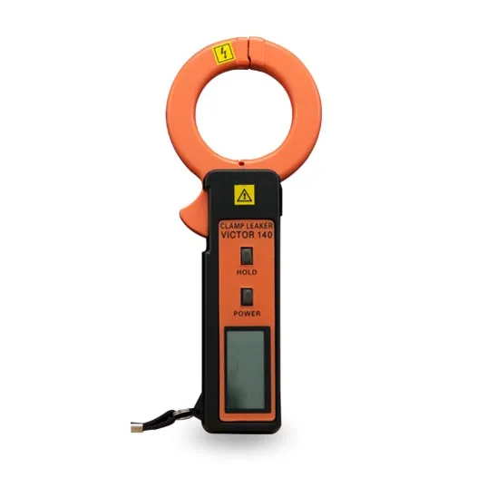 VICTOR 140 High Sensitivity Leakage Current Clamp Meters Data Logging