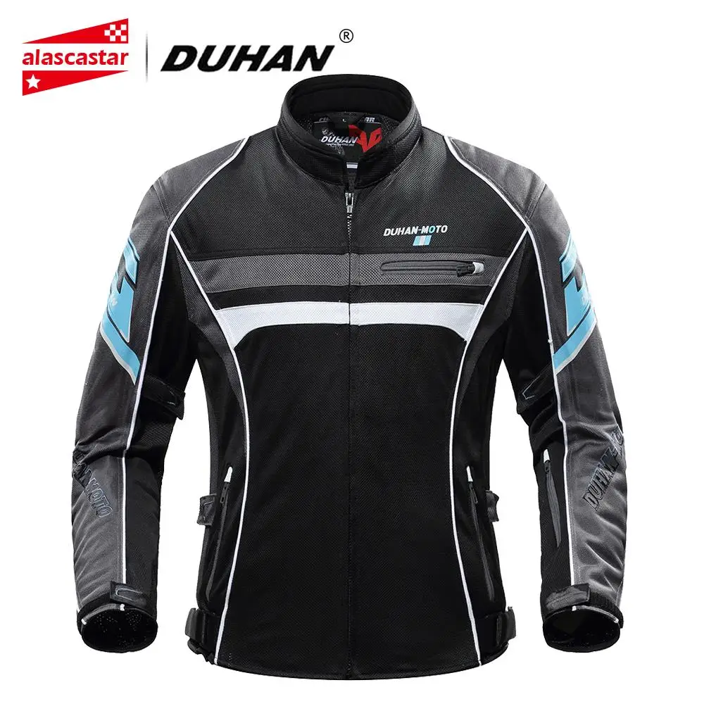 

DUHAN Motorcycle Jacket Summer Breathable Chaqueta Moto Jacket Riding Motocross Jaqueta Motoqueiro Motorbike Jacket Motorcycle