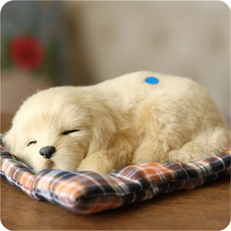 Perro Dorado Suave De Juguete Kawaii Animales De Simulación Manualidades Juguetes De Peluche Pequeño Perro Durmiendo Para Niños Decoración Regalos Creativos Simulation Animal Sleeping Dogsdoll Plush Aliexpress