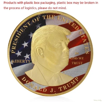 

Donald Trump Make America Great Again President Commemorative Challenge Coin New Noncurrent Coin Aug22_18