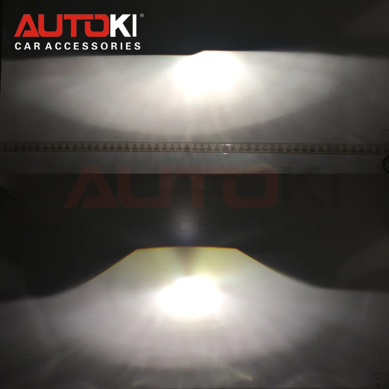 Autoki 2,5/2,8 дюймов Би-ксеноновые линзы проектора использовать D2S D2H лампы Замена для автомобильных фар H4 RHD LHD