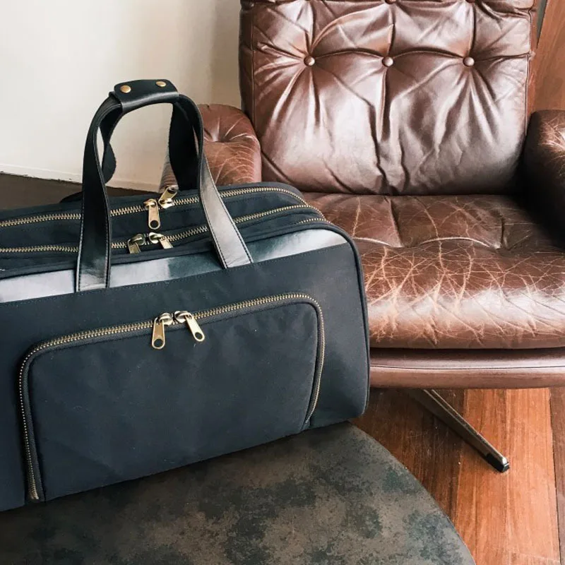 

Large Capacity Men Hand Luggage bag fashion extra large weekend duffel bag large business men's travel bag popular design duffle