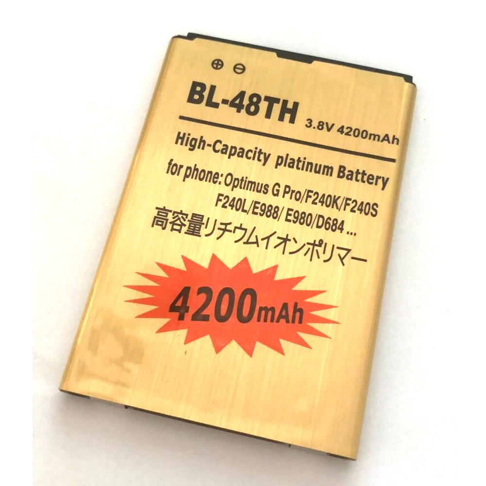 BL-48TH 48TH Аккумулятор для LG E940 E977 F-240K F-240S Optimus G Pro E980 E985 E986 | Мобильные телефоны и