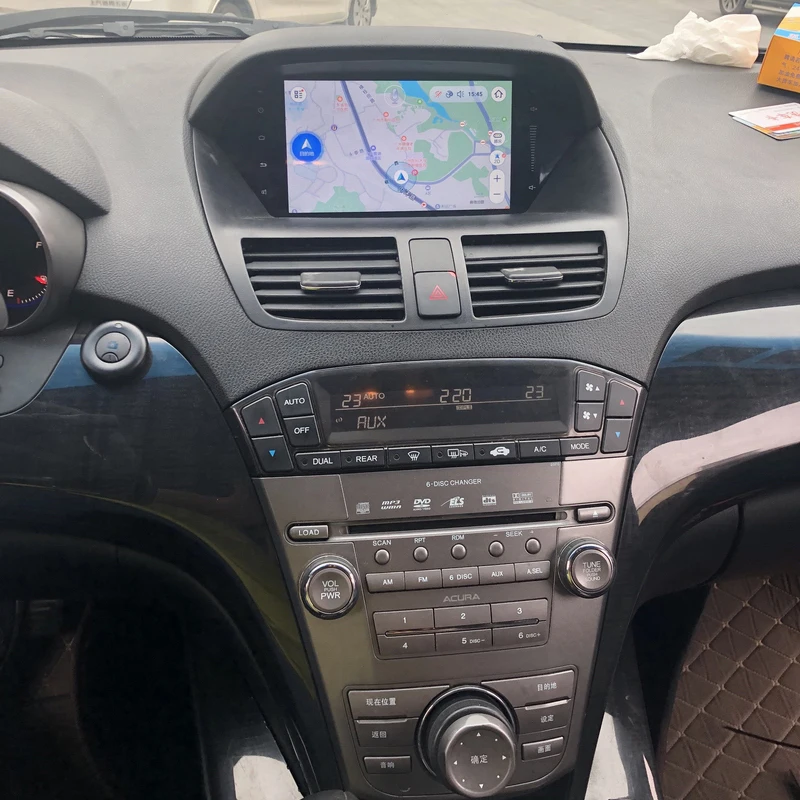 Perfect LiisLee Car Multimedia GPS Hi-Fi Audio Radio Stereo For Acura MDX MK2 2007~2013 Original Style Navigation NAVI 3