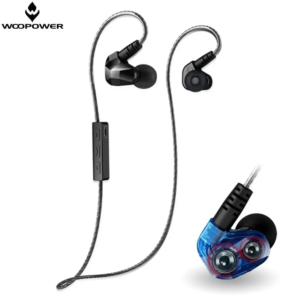 Woopower Original New Moxpad X90 Bluetooth 4.1 Stereo Headset In-Ear Sport Running Wireless Earphone Studio Music with Mic
