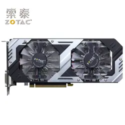 Оригинальный ZOTAC GeForce GTX960-4GD5 графика карты Thunderbolt HA для NVIDIA GTX900 GTX960 4GD5 4 г видеокарты 7010 МГц GM206 используется