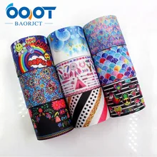 Ooot baorjct 179292,38 мм мультфильм печатных Grosgrain ленты, Костюмы аксессуары ювелирные изделия, DIY ручной работы подарочная упаковка декоративные