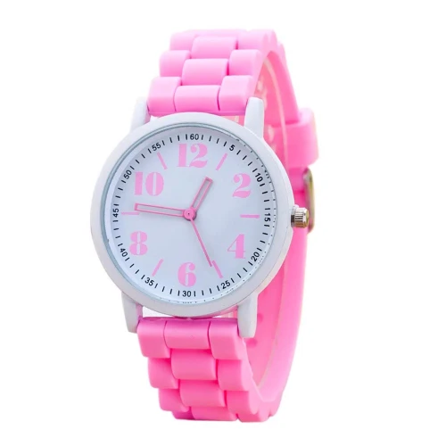 Susenstone часы женские силиконовые красочные часы Мальчик наручные часы для девочек люксовый бренд повседневные часы Мода Relogio Feminino - Цвет: watch 5