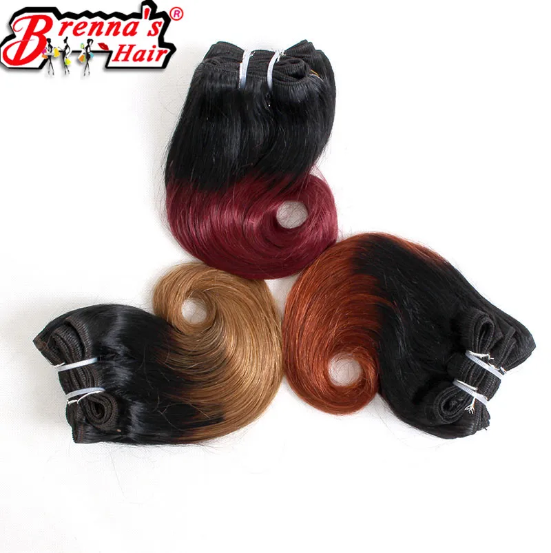 4 bundles/pack 8inch synthetic Eunice hair weaving short hair body wave bundles ombre burgundy/613/blond/blue/purple/black body-wave : image 4 bundles/pack 8inch synthetic Eunice hair weaving short hair body wave bundles ombre burgundy/613/blond/blue/purple/black body-wave