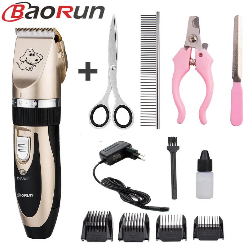 Buy Professional Pet Dog Cat Hair Clipper Rechargeable