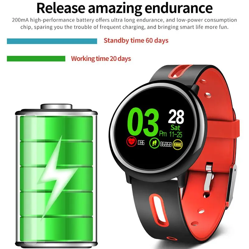  Fentorn Smart wristbands HB08 Heart Rate Smart Band Blood Pressure oxygen Color Screen Fitness Trac