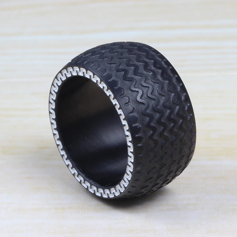 aliexpresscom buy meaeguet cool men rings jewelry stainless steel wedding rings with black color tire design wholesale high quality ring from reliable - Tire Wedding Rings aliexpresscom buy meaeguet cool men rings jewelry stainless steel wedding rings with black color tire design wholesale high quality ring from reliable - Tire Wedding Rings