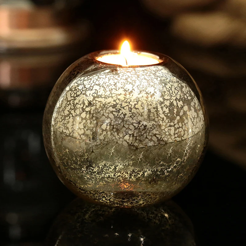Mercury Gl Votive Holders Candle Holder Tealight New Fashion Handmade Pillar Candle Holder Christmas Centerpieces Gl For Wedding Home Decoration