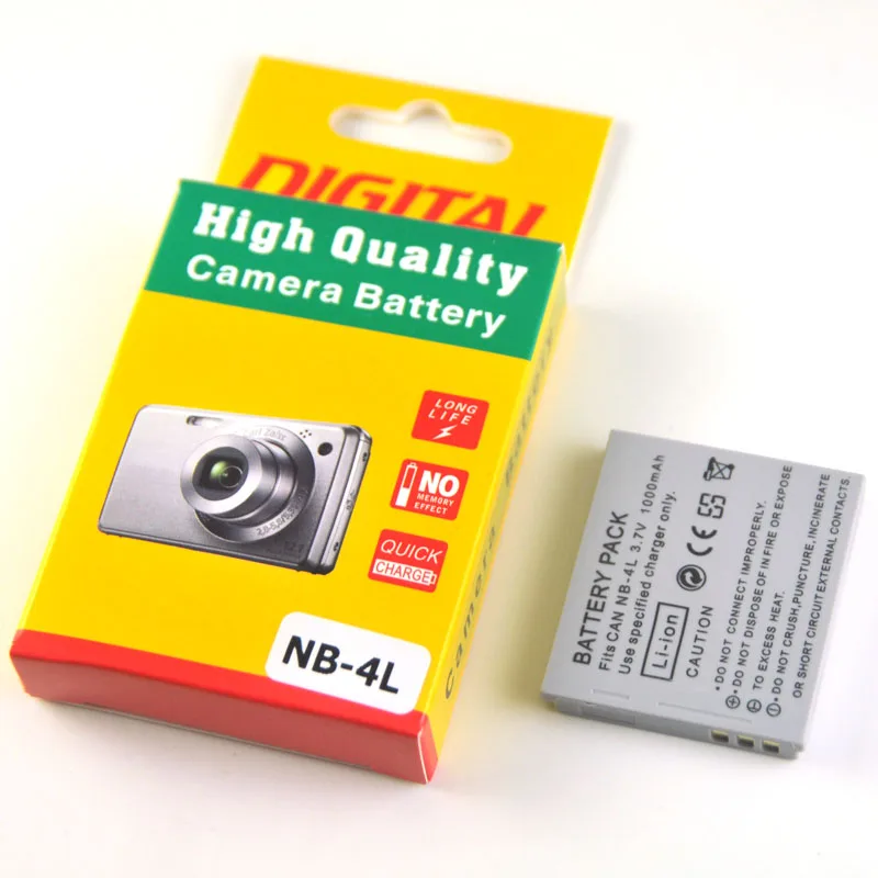 Аккумулятор canon nb 4l