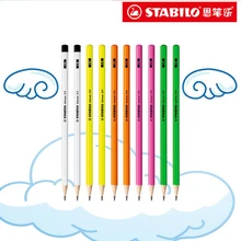 5 шт./лот Stabilo 317 шестиугольные стандартные карандаши HB/2B деревянные нетоксичные цветные Стандартные Карандаши