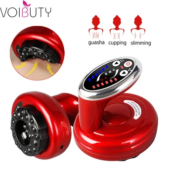 

Electric Cupping Stimulate Acupoint Body Slimming Massager Guasha Scraping Heat Massage Negative Pressure Acupuncture Therapy