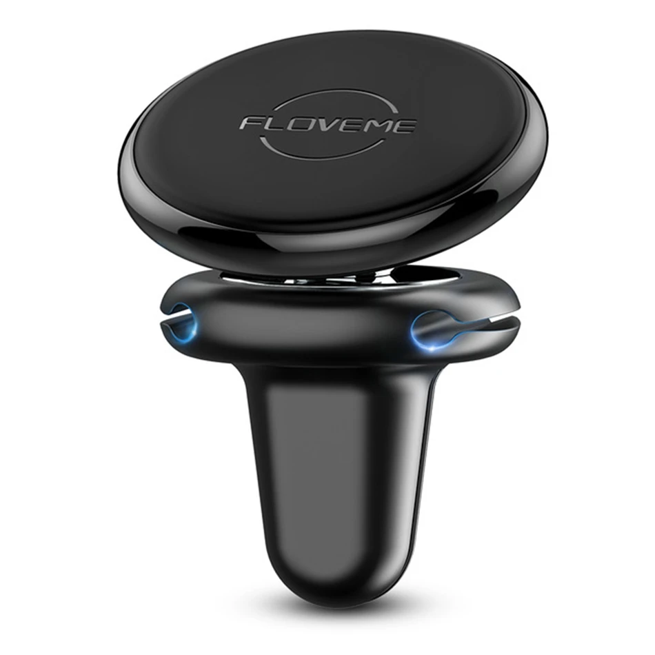 FLOVEME магнитный автомобильный держатель для телефона для iPhone XS XR Air Vent Mount Автомобильный держатель для кабелей с зажимом Магнитная подставка для телефона в автомобиле