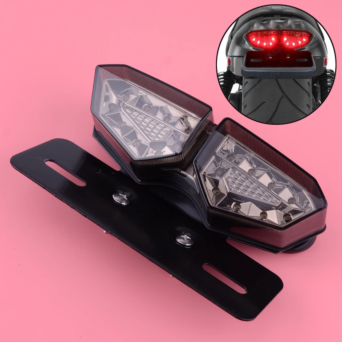 Promo Motorcycle LED Brake/Running/Turn/License Plate Tail Light For Harley Full01