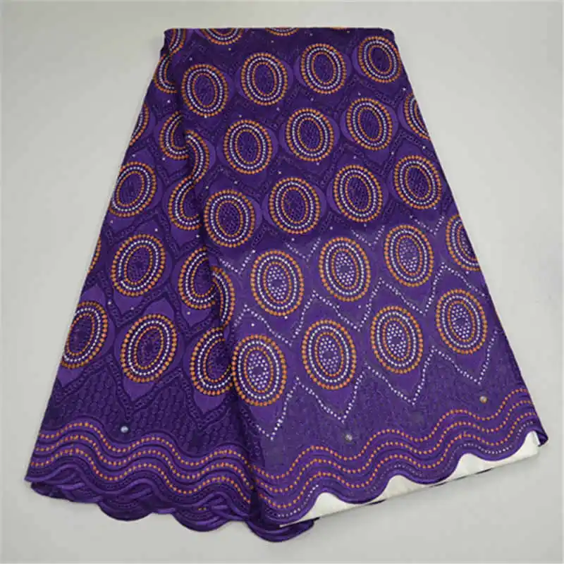 

Heavy Quality African Designs Plain Cotton Lace Fabric Emboridery Swiss Lace Fabric Material Swiss Voile Lace For Dressing 30