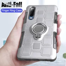 Роскошные Кронштейн кольцо ударопрочный чехол для samsung Galaxy A7 A8 A9 A3 A5 A70 A10 A20 A30 A40 A50 A60 M10 M20 M30 M40 чехол