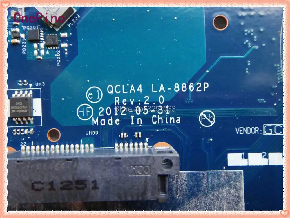  LA-8862P for Samsung NP350V5C NP350V5X Laptop motherboard PC Mainboard HM70 QCLA4 LA-8862P BA59-035