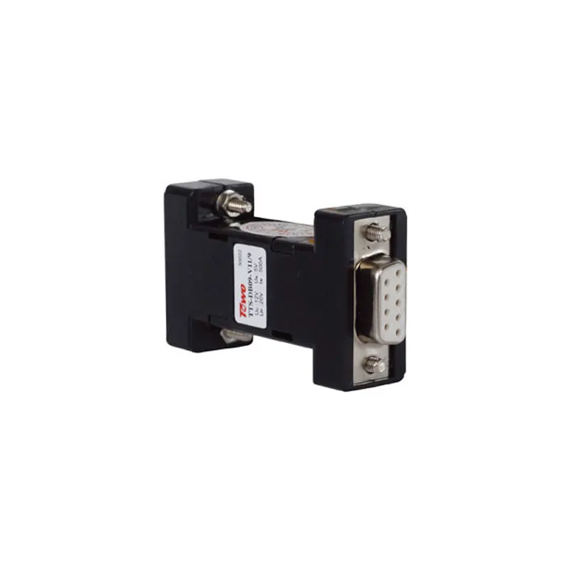 TOWE AP-DB09-V24/9 9-pin D-type connector, 12V Data Line Protection RS232 RS422 RS485 connector SPD R surge protector TOWE AP-DB09-V24/9 9-pin D-type connector, 12V Data Line Protection RS232 RS422 RS485 connector SPD R surge protector