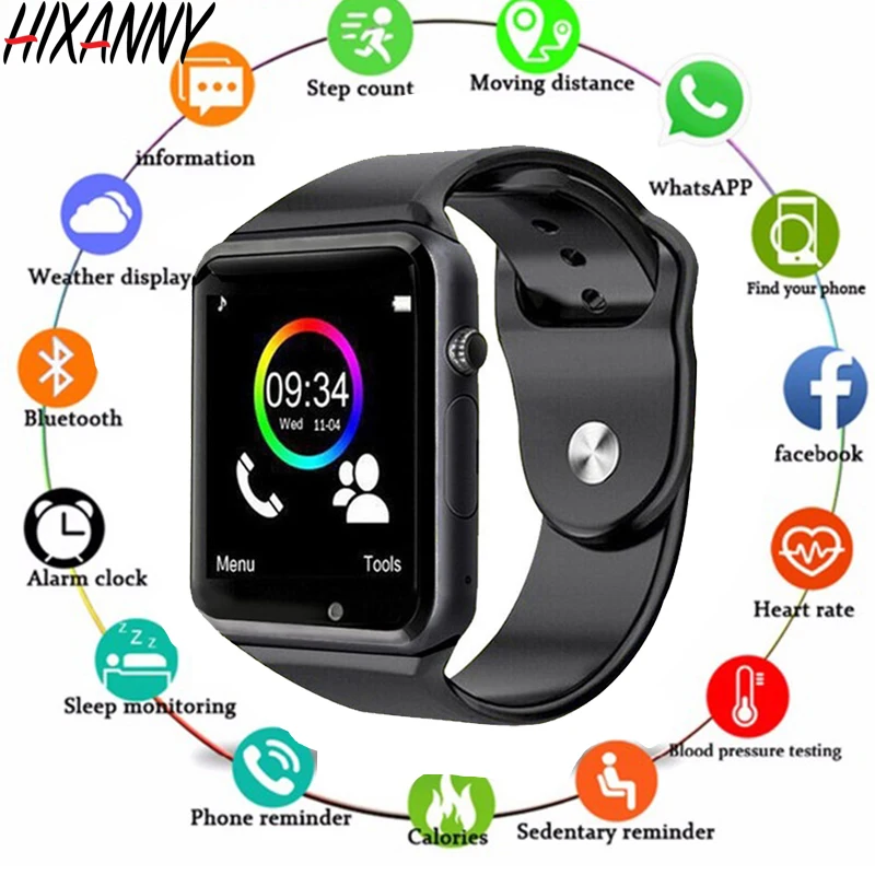 

Bluetooth A1 Smart Watch Sport Wristwatch Support 2G SIM TF Camera Smartwatch For Android Phone PK GT08 DZ09 Q18 Y1 V8 Reloj