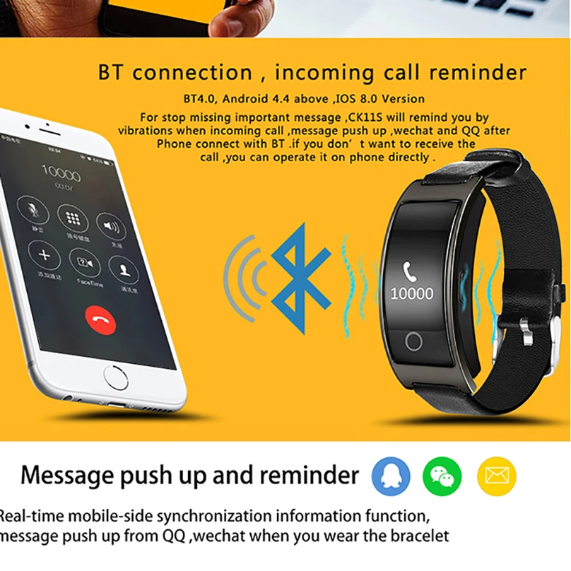 CK11S-Smart-Bracelet-Wristband-Blood-Pressure-Heart-Rate-Monitor-Wrist-Watch-Fitness-Tracker-Pedometer-Waterproof-Smart (3)
