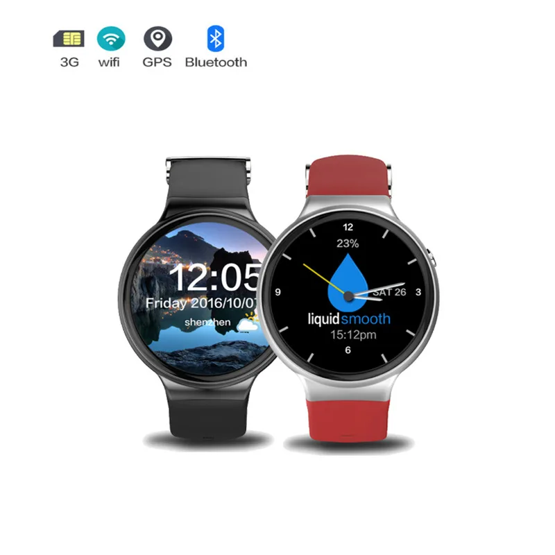 

I4 Smart Watch Android 5.1 1.39" Display 400*400 3G WiFi GPS 512mb/8gb Bluetooth SmartWatch Clock Phone for Google play/map