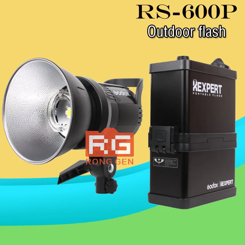 

GODOX RS-600P 600W XEnergizer Wireless Portable Flash Studio Light Lighting Kit