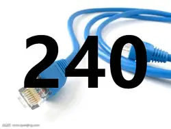 2019 кабель Ethernet высокое Скорость RJ45 сети LAN Кабельный маршрутизатор фута, компьютерный кабель для компьютерный маршрутизатор 240