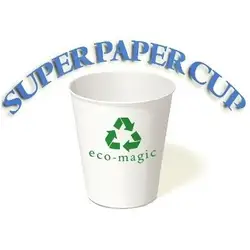 Супер Бумага чашки (трюк + DVD)-Trick, Бесплатная доставка, магия огня фокус классические игрушки