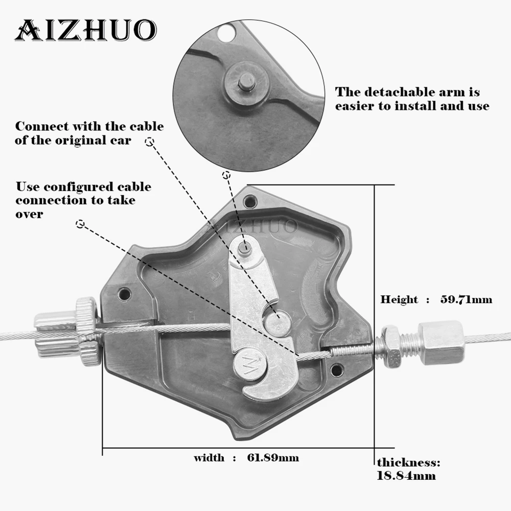 Motorcycle Brake Lever Motorcycle Clutch Cable Adjuster Motorcycle CNC Aluminum Stunt Clutch Lever For Kawasaki