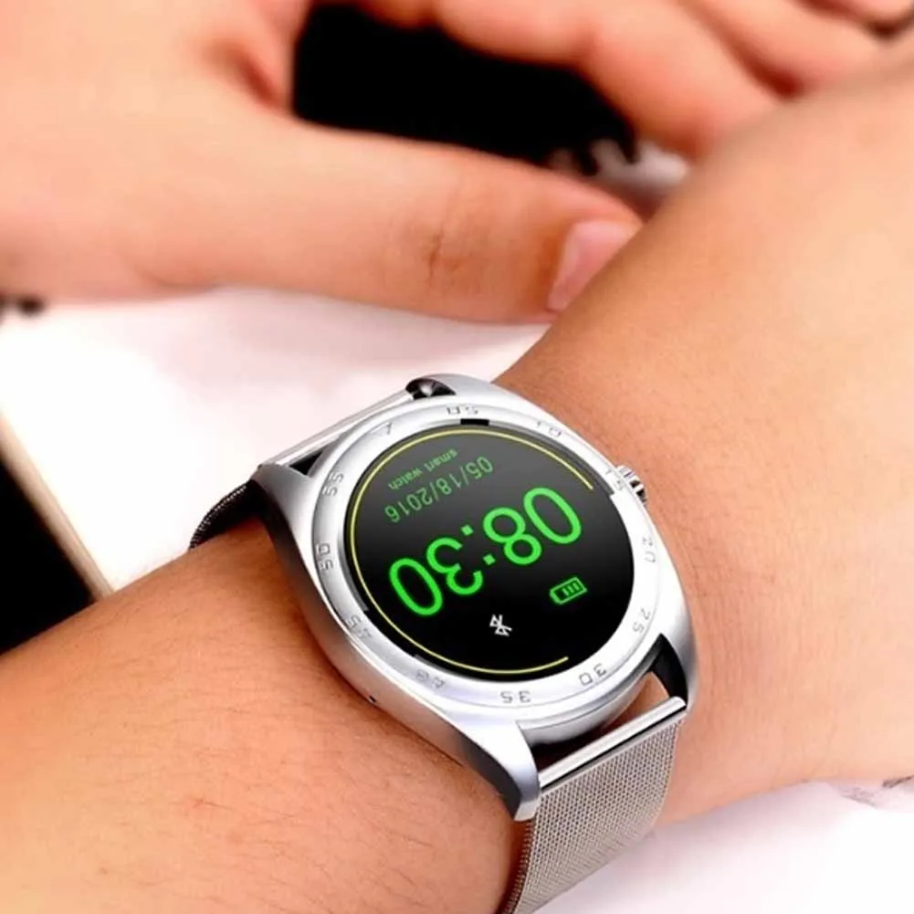 K89 Smartwatch Bluetooth 4 0 пульсометр часы громкоговоритель 128 Мб Android 3 часы|Смарт-часы| |