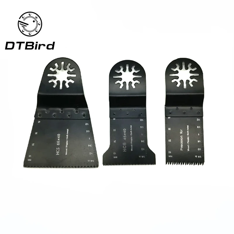 3pcs/set Oscillating MultiTool HCS 32 45 65 mm E-cut Saw Blade Fits For Multimaster Renovator Bosch Multifunction Power Tools |