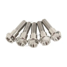 Boulons de Rotor de disque de frein avant en titane, 5 pièces, pour Suzuki GS500 AN400 VL1500 VZ800 GSF GSX 1200 GSXR 600 750 1000, nouvelle collection
