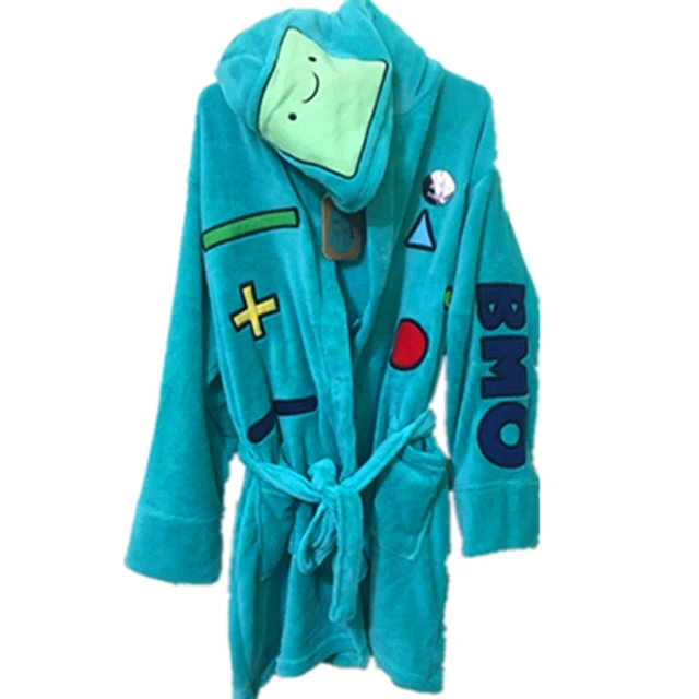 Fashion Lady ADVENTURE go Cute BMO Hat Beemo BATH ROBE