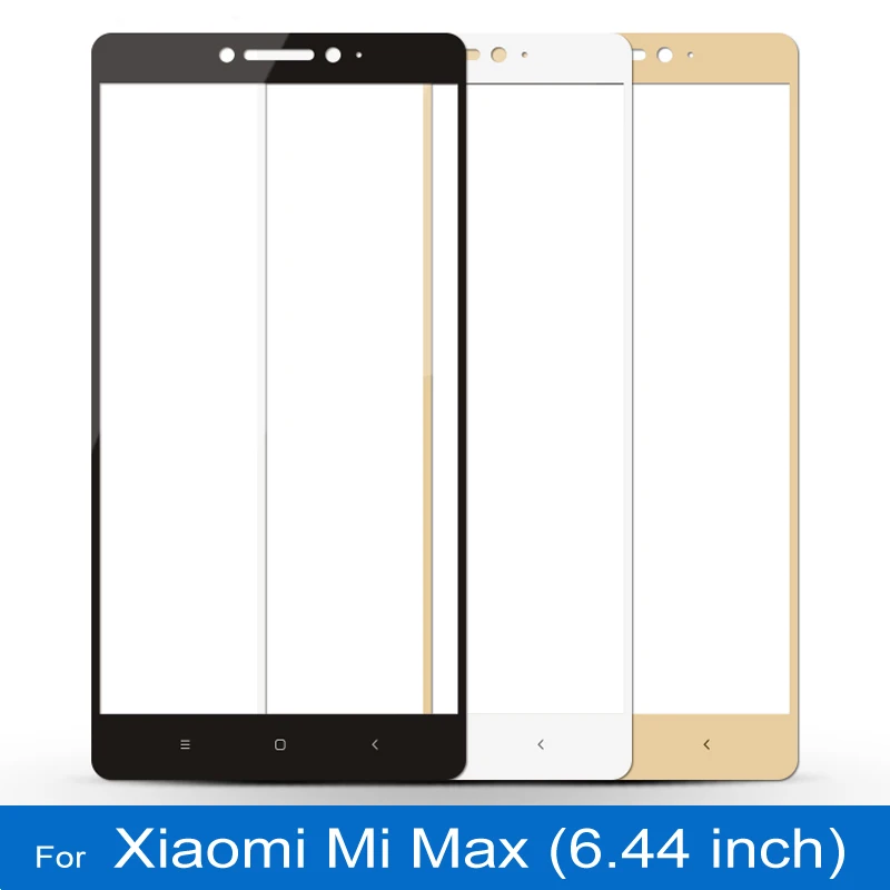 HD полное покрытие цветное 3D закаленное стекло для Xiaomi Mi Max 6 44 защитная пленка MiMax