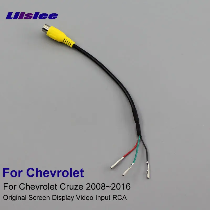 Liislee Автомобильная камера заднего вида RCA адаптер провод для Chevrolet Cruze Holden 2008 ~ 2016