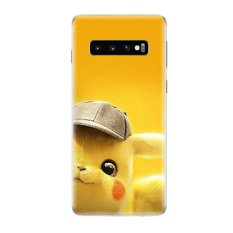Пикачу фильм популярный мягкий чехол для телефона samsung Galaxy S10 плюс S10E A50 A70 A30 A10 A20E