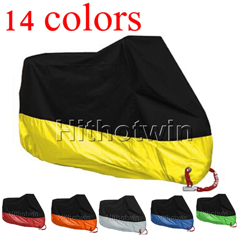 14colors Outdoor Uv Protector Rain Dustproof Scooter Covers waterproof Motorcycle cover for YAMAHA YZF R1 R6