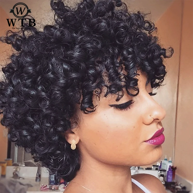 Short Kinky Weave Hairstyles
