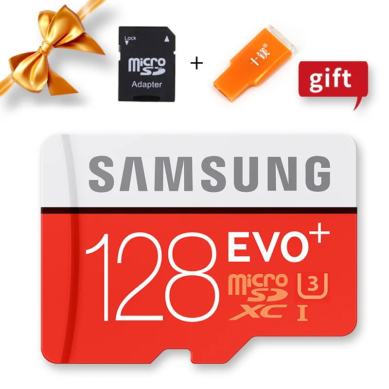 Карта Microsd SAMSUNG 256G 128 Гб 64 ГБ 32 16 8 100 МБ/с./с класс 10 U3 U1 SDXC EVO + Micro SD карта памяти TF флэш