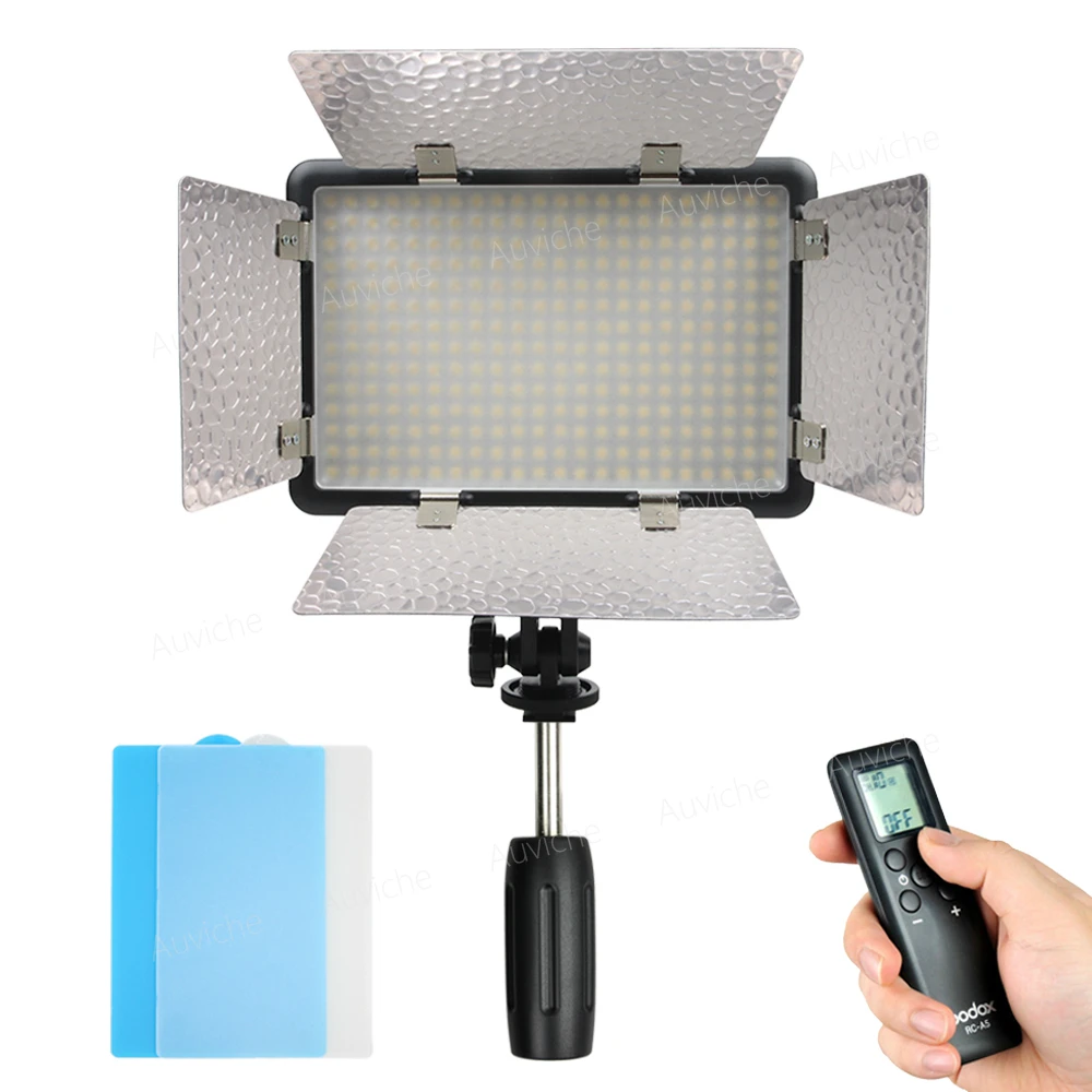 Godoсветодио дный X LED 308II-Y 3300 К светодио дный светодиодный светодио дный видео светодиодный свет для DSLR камеры видеокамеры заполняющий свет
