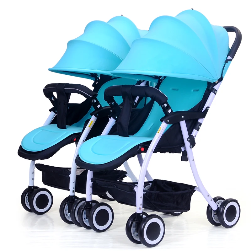 

Detachable twin stroller lightweight folding stroller