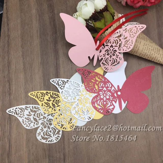 60pcs laser cut paper